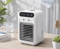 Mini Ventilateur Climatiseur Portable USB | Rafraîchisseur d'Air Silencieux Design Transparent