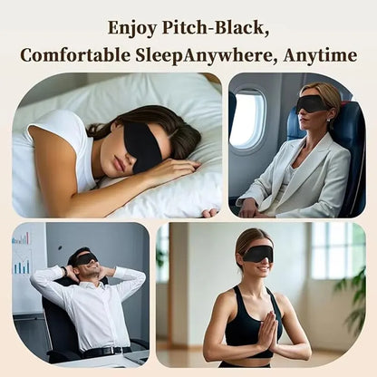 Masque de Sommeil 3D Contouré - Pression Zéro