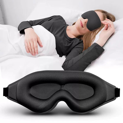 Masque de Sommeil 3D Contouré - Pression Zéro